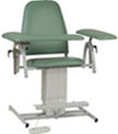 Electrically Adjustable Phlebotomy Chair